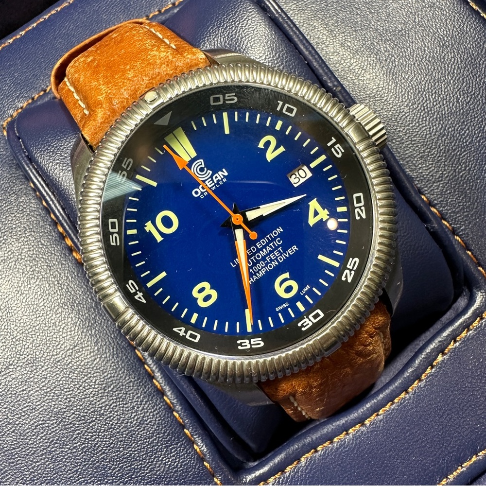 Ocean Crawler Champion Diver Automatic Blade Waka… - image 1